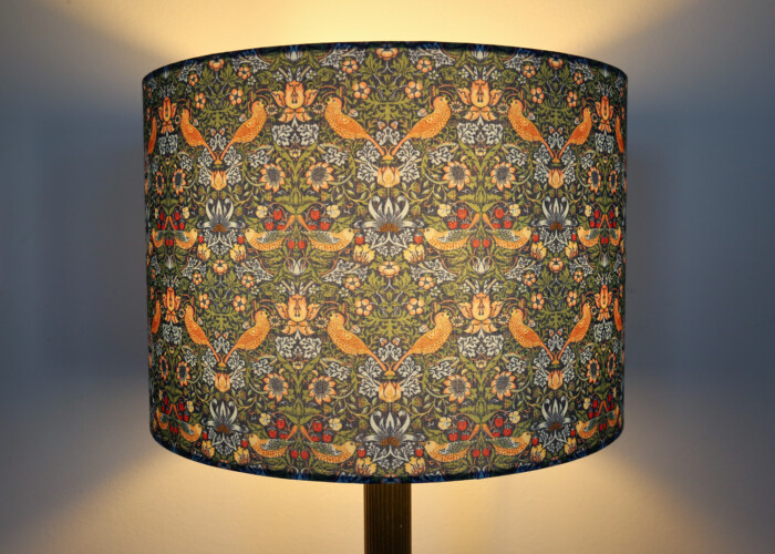 Strawberry Thief William Morris Lampshade Handmade